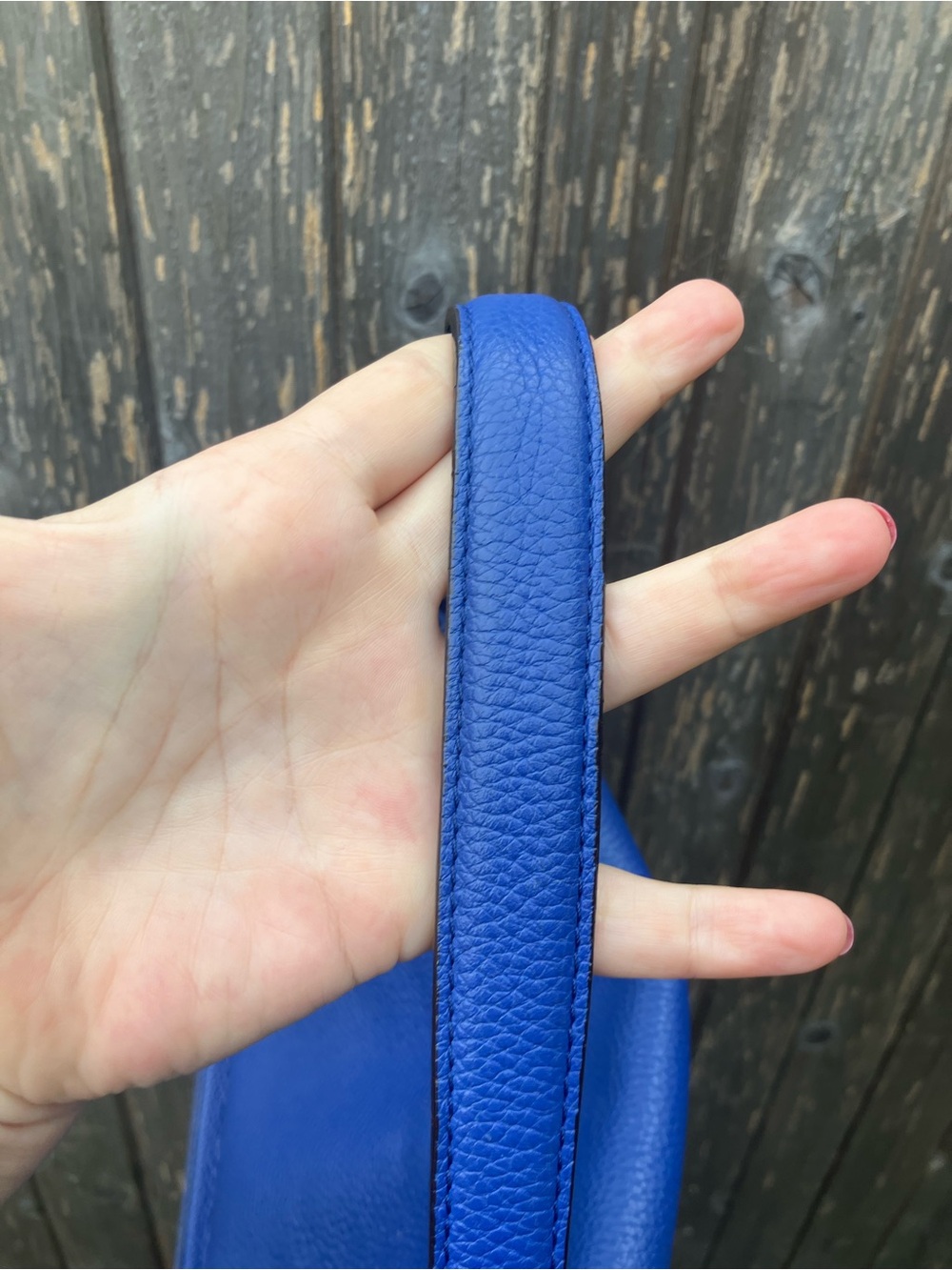 Authentic cobalt blue MCM - Picture 8 of 15
